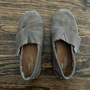 Kids Size 11 Gray Toms Shoes